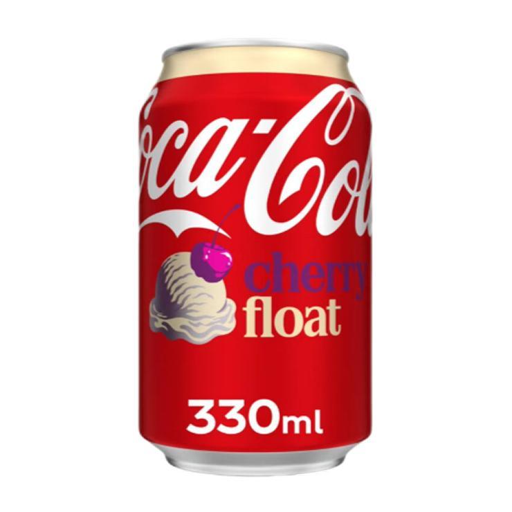 Напиток газированный Coca-Cola Cherry Float Великобритания 330 мл., ж/б