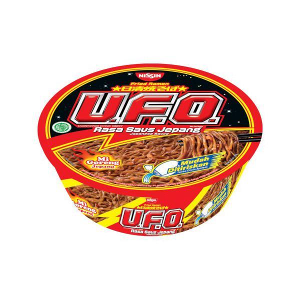 Лапша быстрого приготовления Nissin UFO Instant cup fried noodles Japanese sauce 88 гр., картон