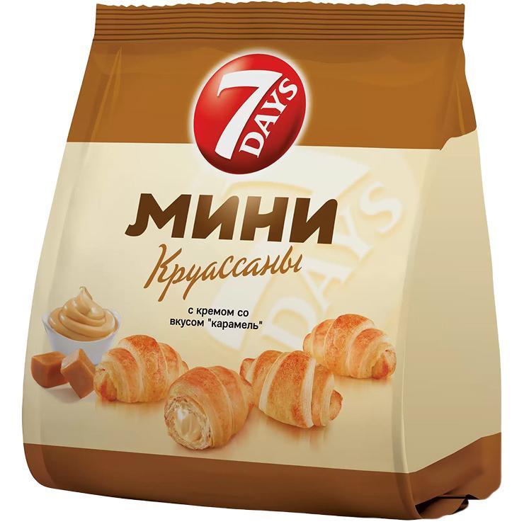 Круассаны 7 Days карамель 265 гр., флоу-пак
