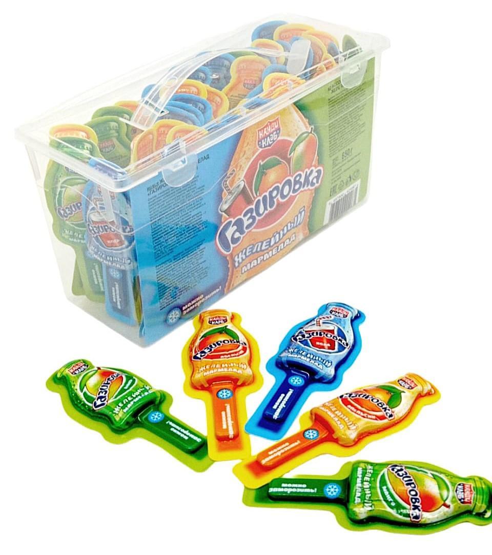 Желе Канди Клаб Газировка ассорти 13 гр., блистер