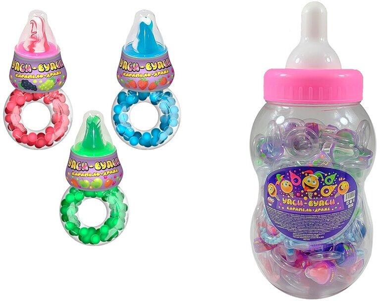 Карамель Fun Candy Lab упси вупси сахарное ассорти 5 гр., ПЭТ