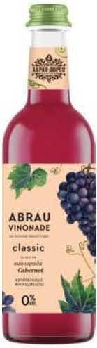 Напиток безалк. сильногазированный Abrau Vinonade со вкусом каберне, 375 мл., стекло