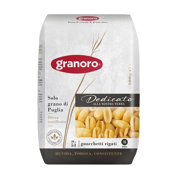 Макароны Granoro dedicato ньокетти ригати из твердых сортов пшеницы 500 гр., флоу-пак