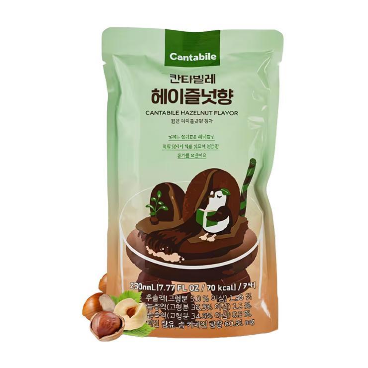 Напиток безалкогольный CANTABILE HAZELNUT 230 мл., дой-пак