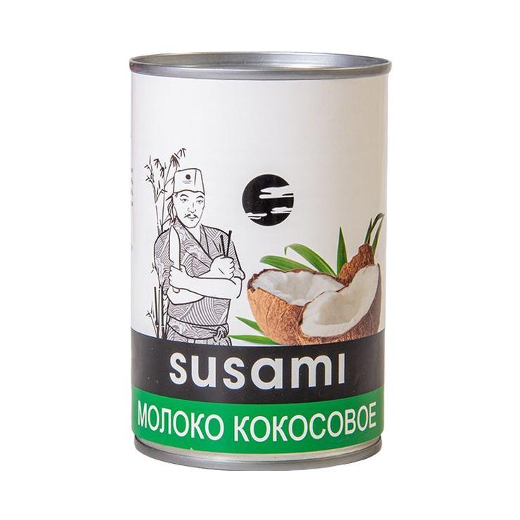 Молоко кокосовое SUSAMI 17-19% 400 мл., ж/б