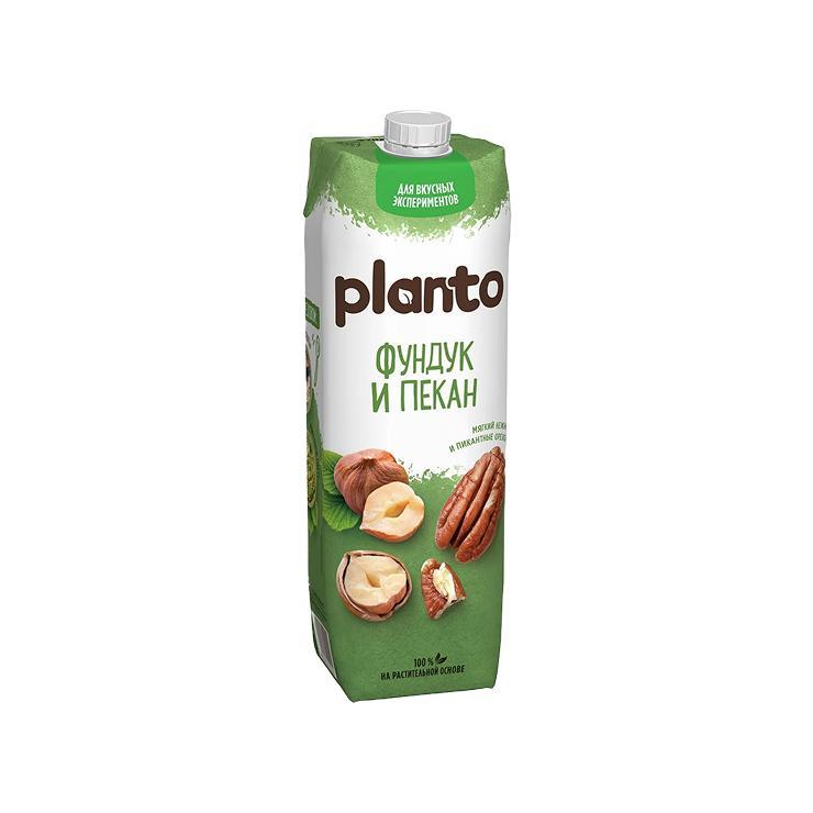 Напиток растительный Planto фундук-пекан 1 л., тетра-пак