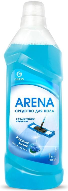 Средство чистящее для пола Grass Arena Водная Лилия с полирующим эффектом 1 л., ПЭТ