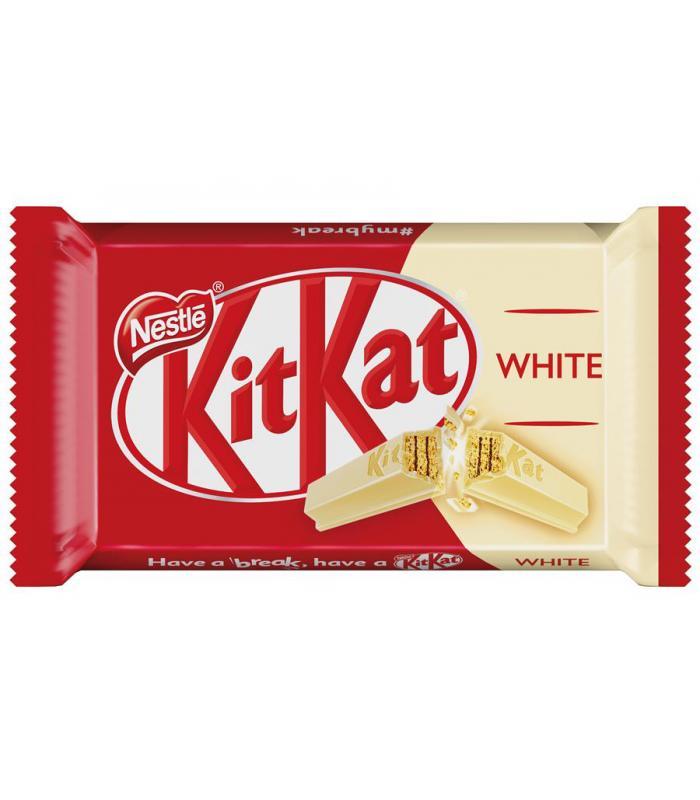 Батончик KitKat White 41,5 гр., флоу-пак