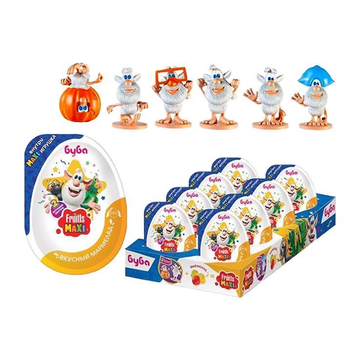 Мармелад жевательный Конфитрейд Fruitls Maxi Буба с игрушкой 10 гр., пластиковая упаковка