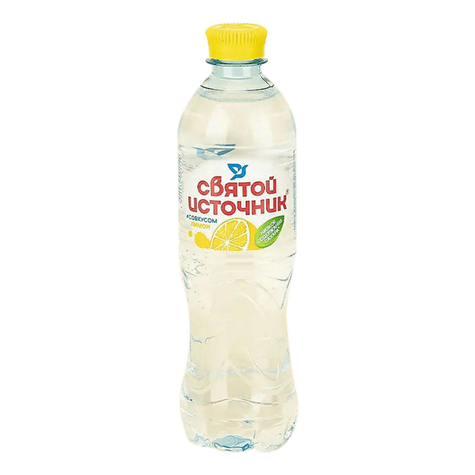 Вода питьевая Святой Источник Лимон-Цитрус 500 мл., ПЭТ