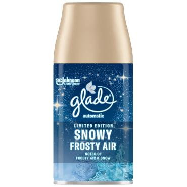 Освежитель воздуха Glade, Automatic сменный баллон Snowy Frosty Air, 269 мл., аэрозольная упаковка