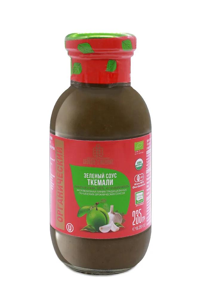 Соус GEORGIA'S NATURAL Organic Зеленый Ткемали 235 гр., стекло