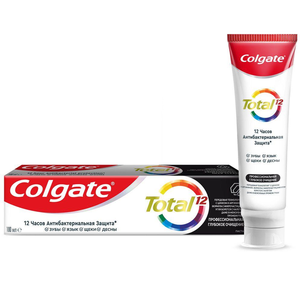 Зубная паста Colgate Total Глубокое очищение 100 мл., картон