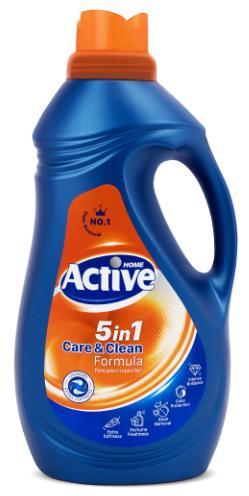Актив  Гель-кондиционер для стирки белья универсальный 5в1, 2000 мл  *2/6