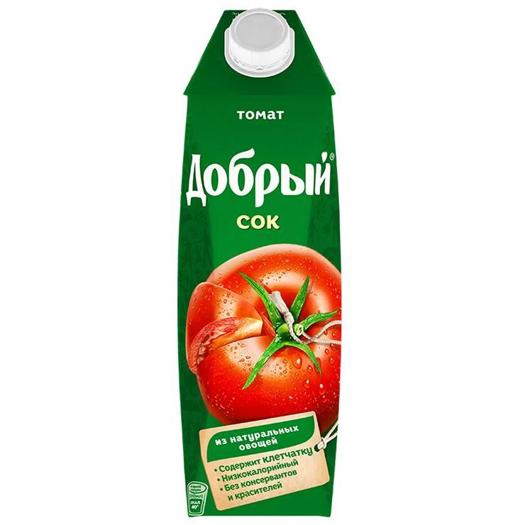 Сок Добрый томат 1 л., тетра-пак