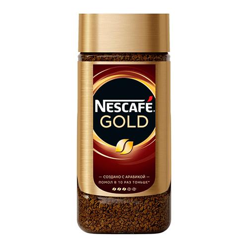 Кофе Nescafe Gold растворимый 190 гр., стекло