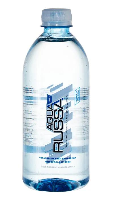 Вода негазированная Aqua Russa минеральная 500 мл., ПЭТ