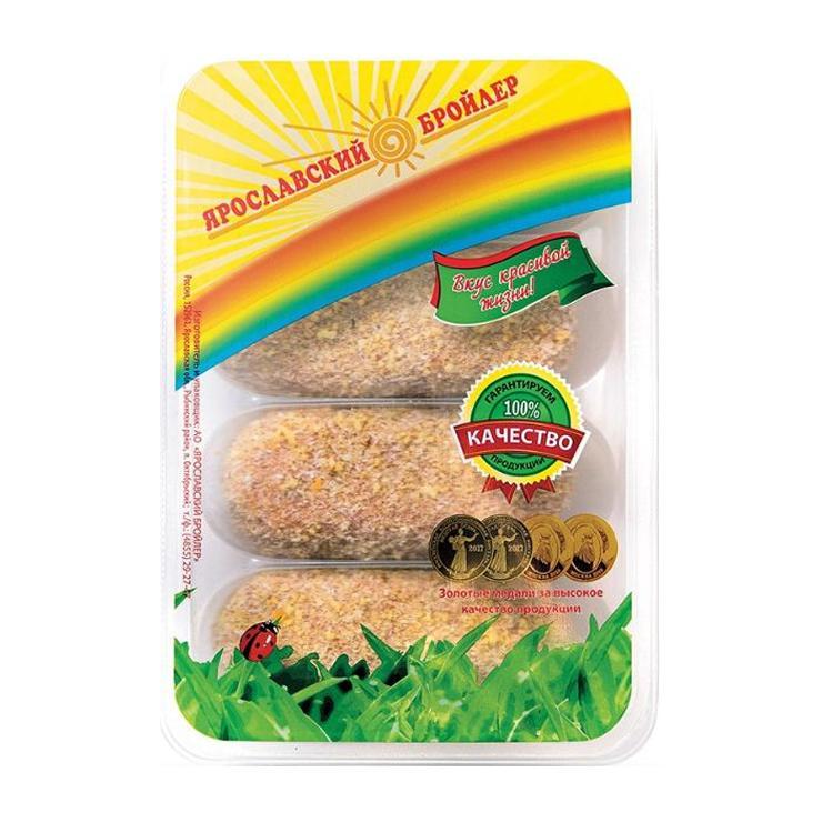 Котлеты Ярославский бройлер лакомка охлажденные 430 гр., лоток