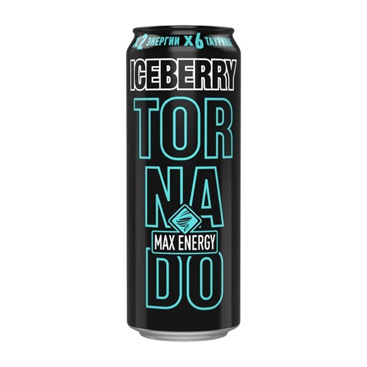 Напиток энергетический Tornado Energy Max Iceberry 445 мл., ж/б