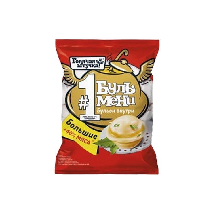 Бульмени Горячая Штучка Говядина-Свинина 400 гр., флоу-пак