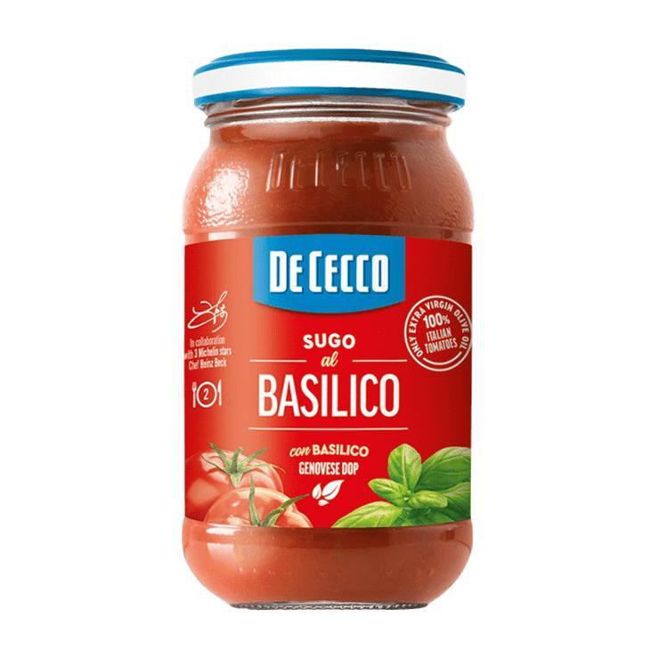 Соус De Cecco Napoletana томатный с базиликом 200 гр., стекло