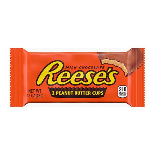 Шоколадные тарталетки Reese's с арахисовой пастой 42 гр., флоу-пак
