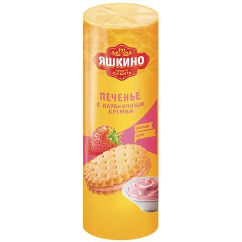 Печенье KDV зат с клуб.крем 190 гр., флоу-пак