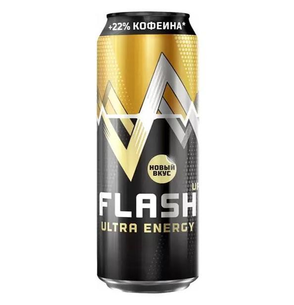 Напиток энергетический Flash Up Ultra Energy 450 мл., ж/б