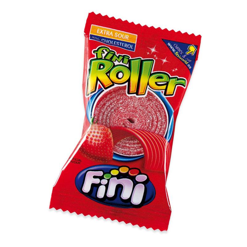 Мармелад жевательный клубника Roller, Сладости, 20 гр, флоу-пак