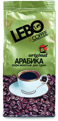 Кофе Lebo Original Арабика молотый 100 гр., флоу-пак