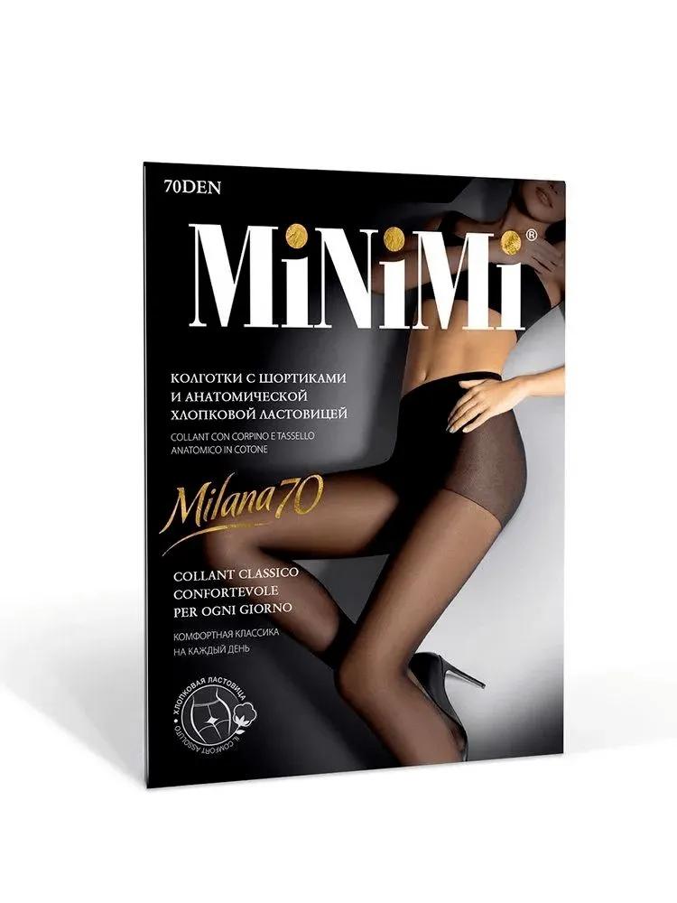 Колготки женские MiNiMi Milana 70 Nero 4L, пакет