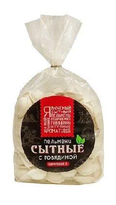 Пельмени Я Вкусный  Сытные с говядиной, 800 гр, пакет с клипсой
