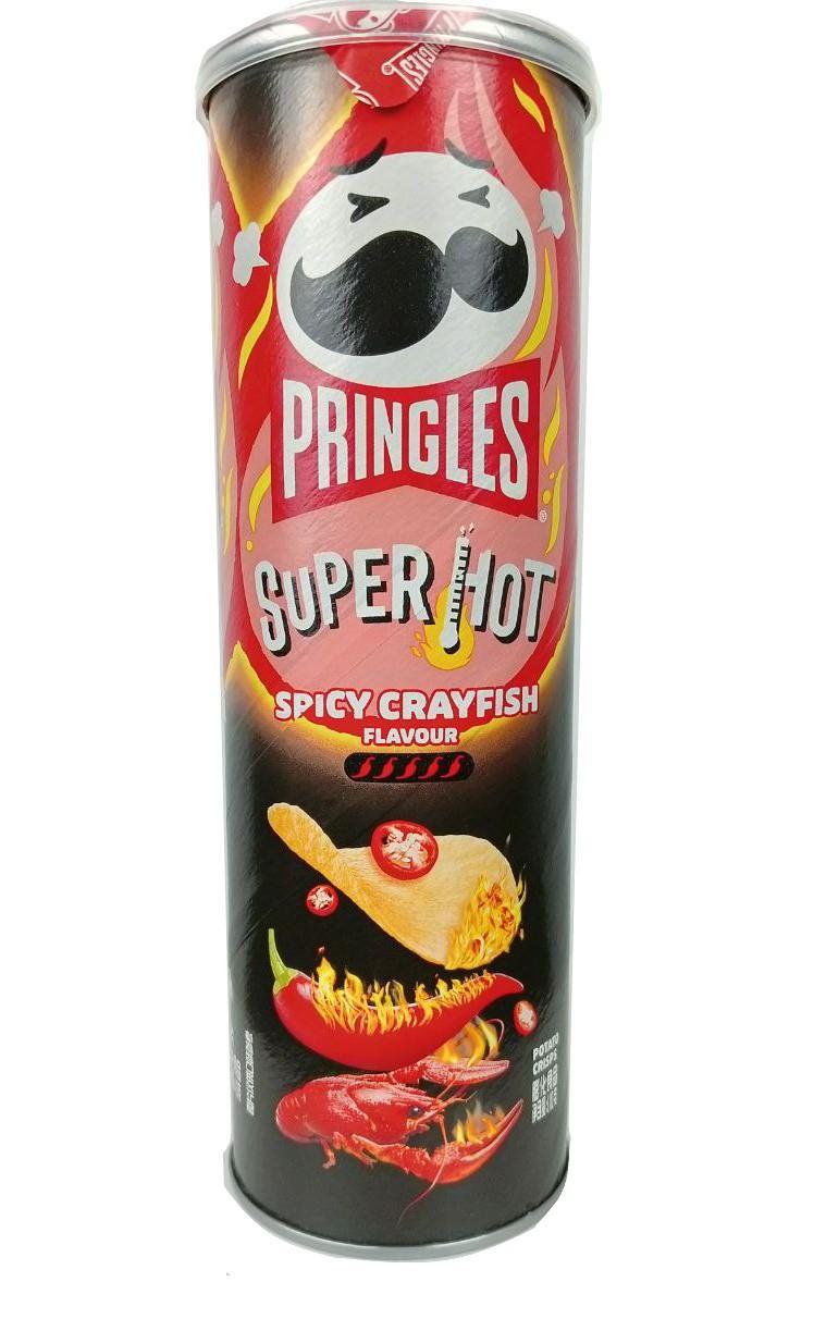 Чипсы Pringles Рак под острым Сычуаньским соусом картофельные 110 гр., туба
