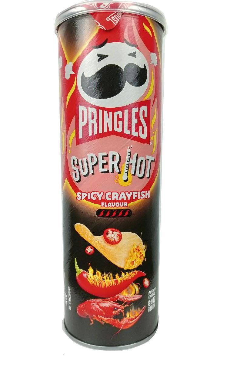 Чипсы Pringles рак под острым сычуаньским соусом 110 гр., туба