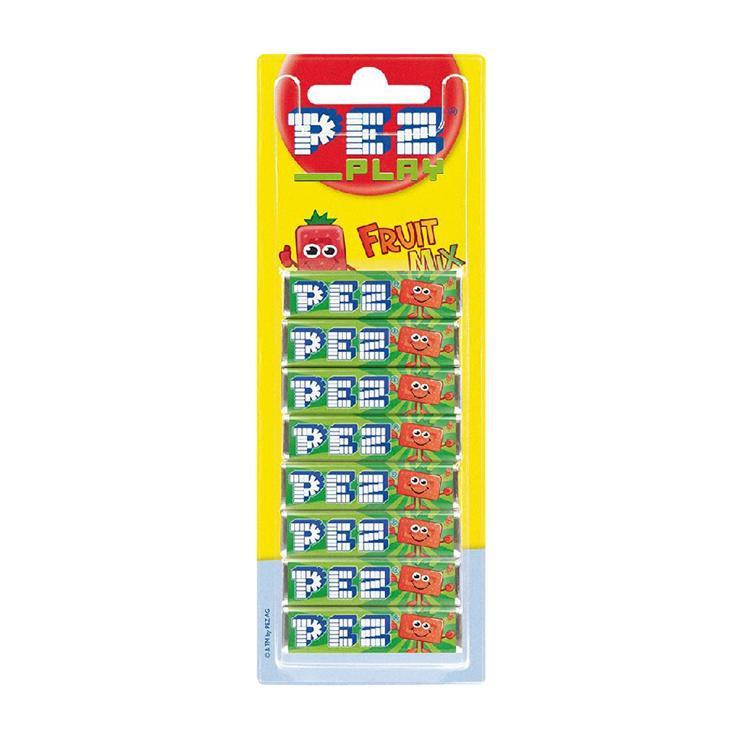 Конфеты PEZ Play Fruit Mix клубника 68 гр., блистер