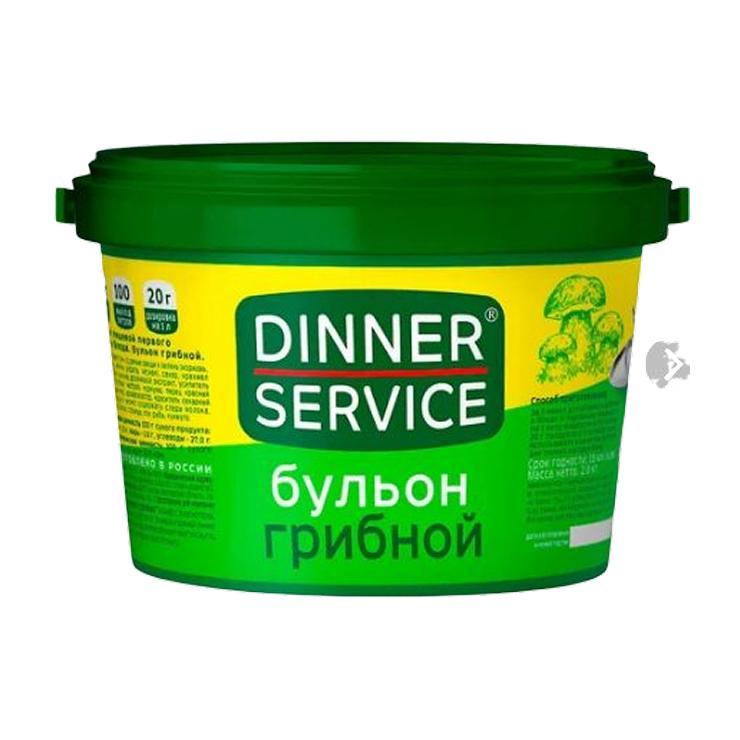 Бульон Dinner Service грибной 2 кг., ведро