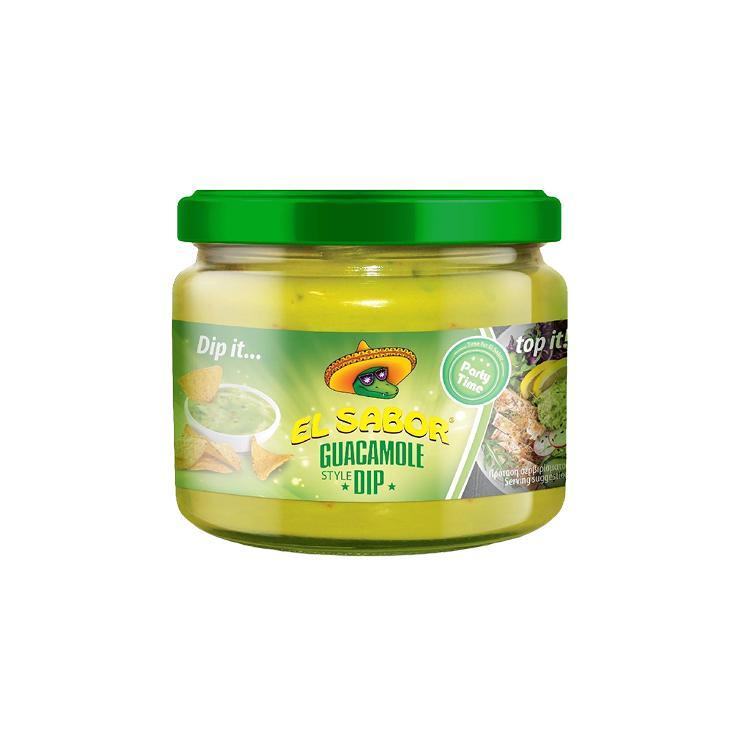 Соус-дип EL SABOR гуакамоле 300 гр., стекло