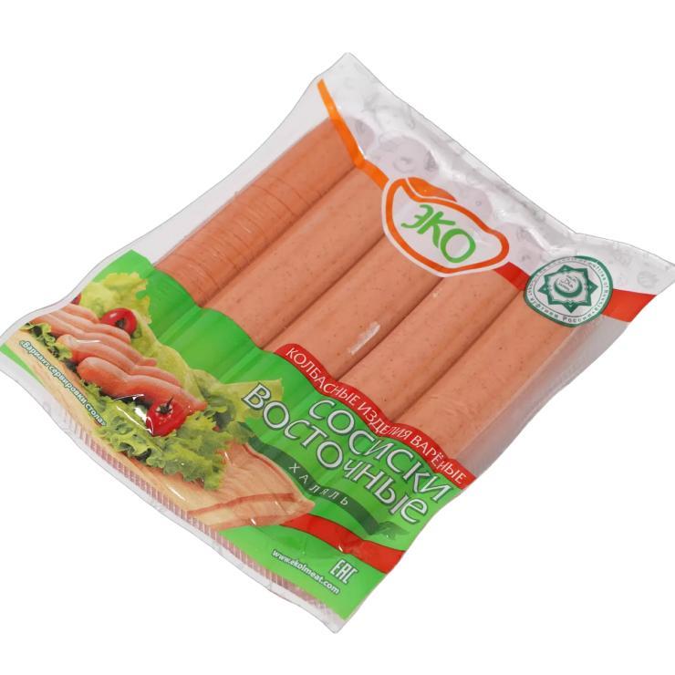 Сосиски Эко Восточные из мяса птицы Халяль 480 гр., в/у