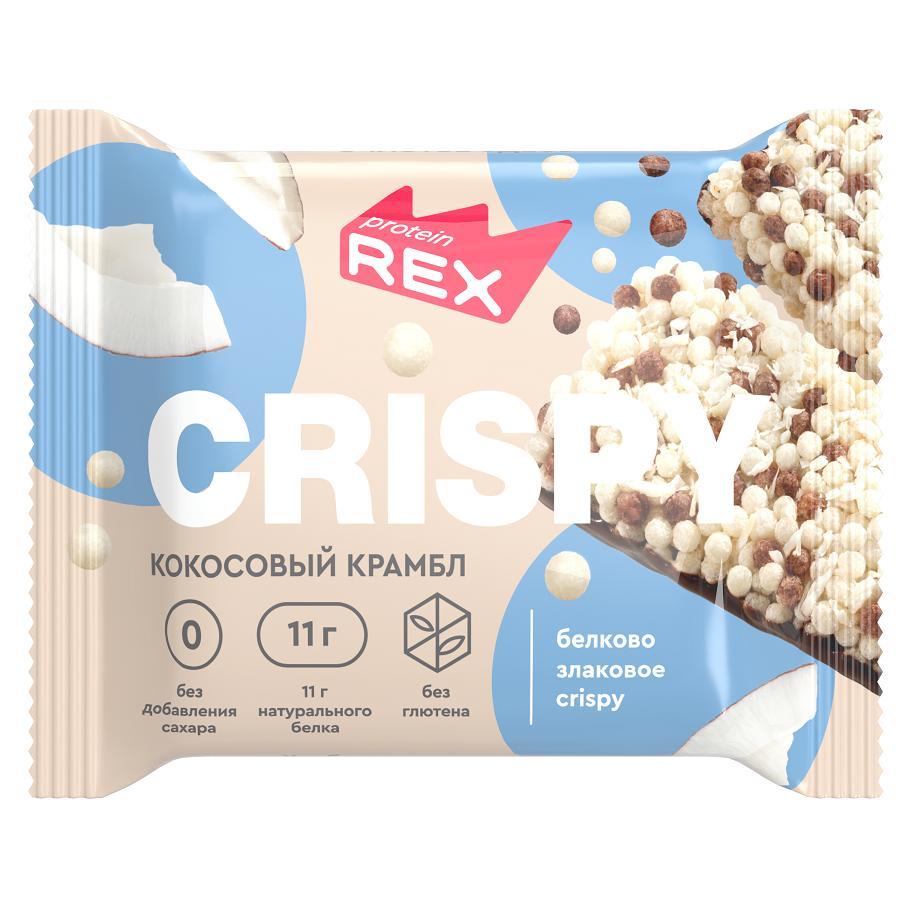 Хлебцы ProteinRex Crispy Кокосовый крамбл протеино-злаковые 55 гр., флоу-пак
