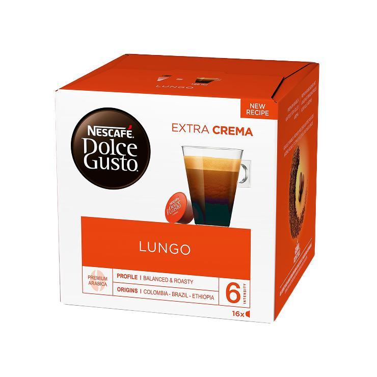 Кофе Nescafe Dolce Gusto Lungo в капсулах 173 гр., картон