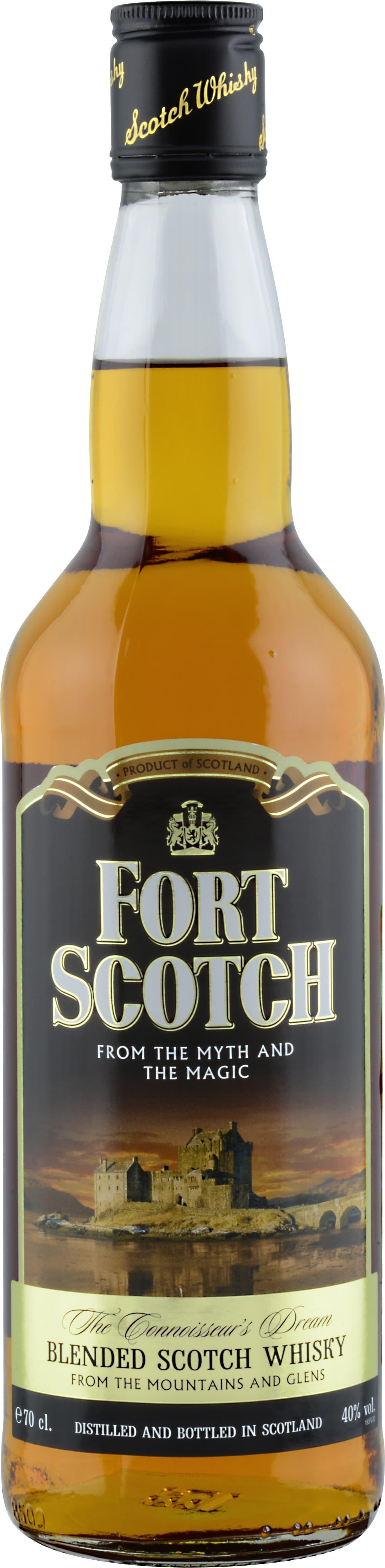 Виски шотландский Форт Скотч  (Fort Scotch) 40% 700 мл., стекло