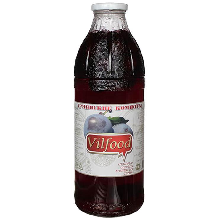 Компот Vilfood из Терна 1 л., стекло