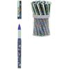 Ручка шариковая Greenwich LineLovely leopard синяя, 0,7мм, игольчатый стержень, грип, софт-тач