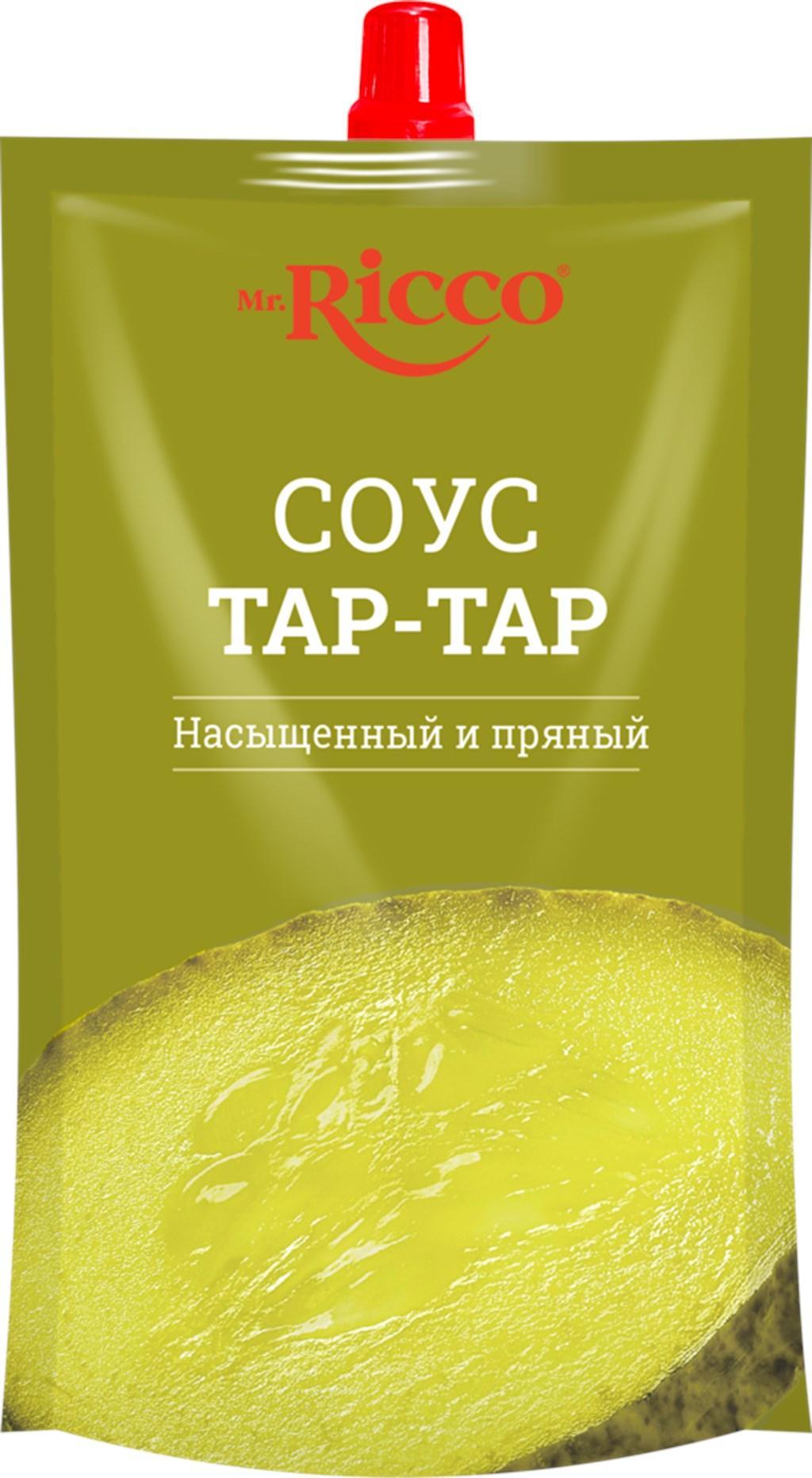 Соус Mr. Ricco Тар-тар 210 гр., дой-пак