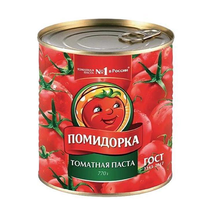 Томатная паста Помидорка 770 гр., ж/б