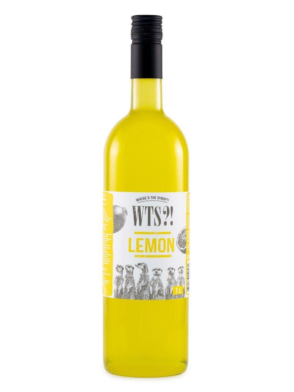 Сироп WTS?! Лимон 1 л., стекло