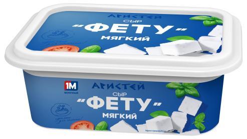 Сыр Аристей Фету мягкий 45% 250 гр., ПЭТ