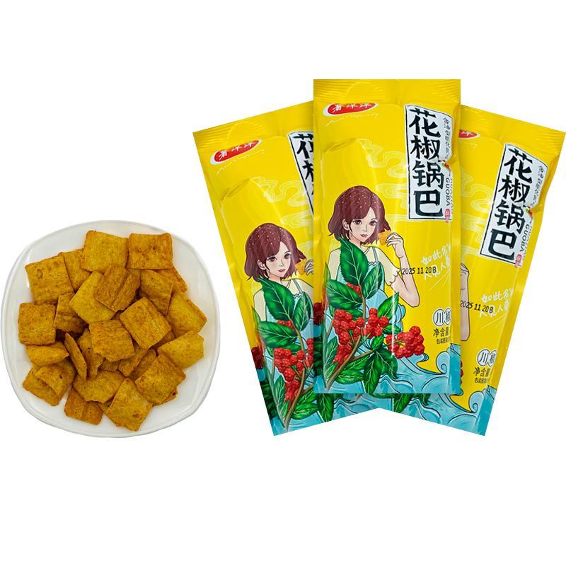 Чипсы ShuYangyang Guoba рисовые с перцем микс вкусов 33 гр., флоу-пак