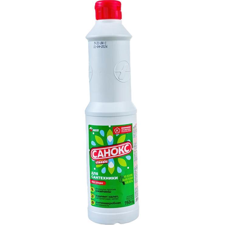 Чистящее средство Санокс гель для сантехники 750 мл., ПЭТ