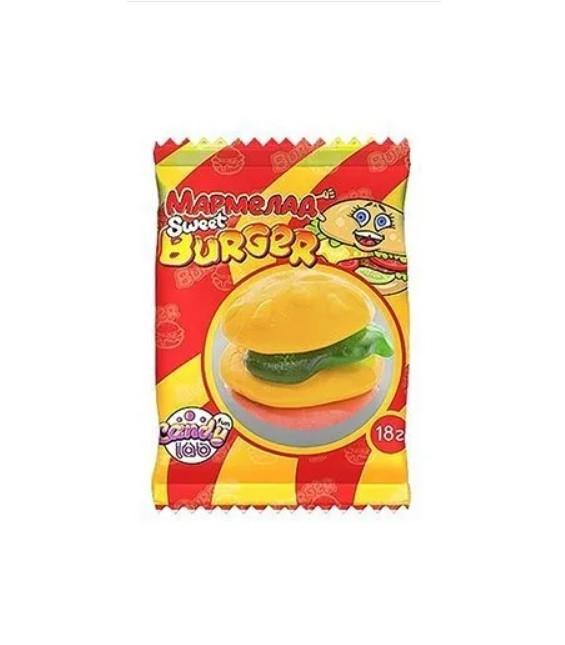 Мармелад жевательный Candy lab Sweet Burger 18 гр., флоу-пак